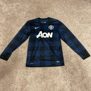 Long Sleeve Manchester United Jersey